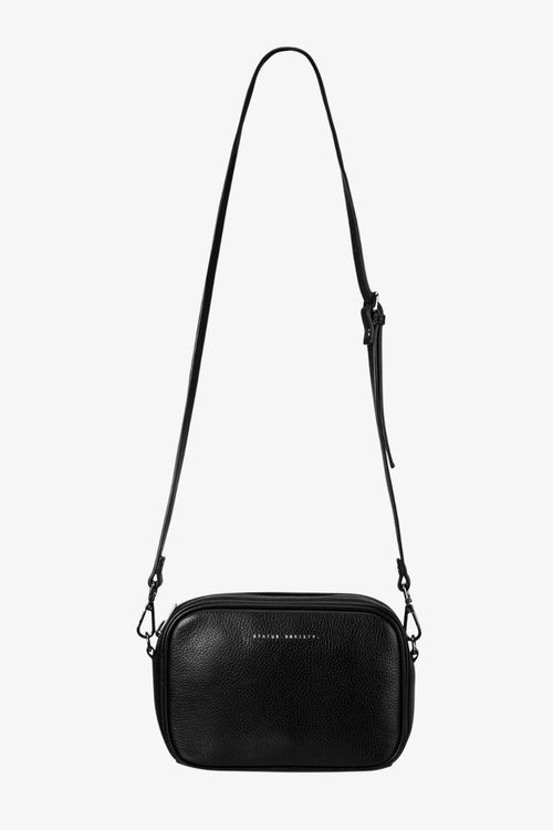 black crossbody bag