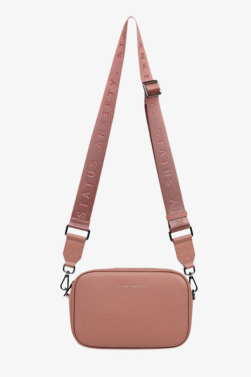 pink crossbody bag