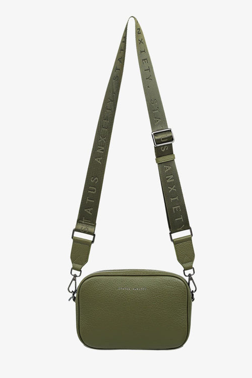 green crossbody bag