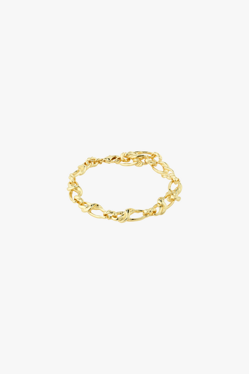 Gold chunky bracelet