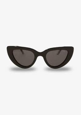 Rhia Black Cat Eye Sunglasses