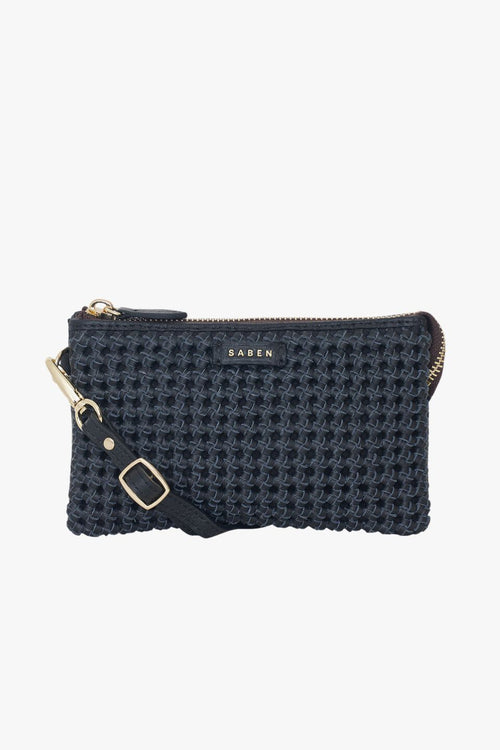 Lily Black Braid Crossbody Bag ACC Bags - All, incl Phone Bags Saben   