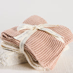 Textured Lavette Petal Wash Cloths Set of 3