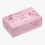 Thank You Orange and Navy Leaves Wild Rose + Neroli Wrapped Soap Bar HW Beauty - Skincare, Bodycare, Hair, Nail, Makeup Huxter   