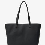 Tilbury Black + Midnight Blue Leather Shoulder Bag