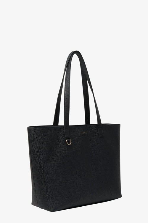 black tote bag