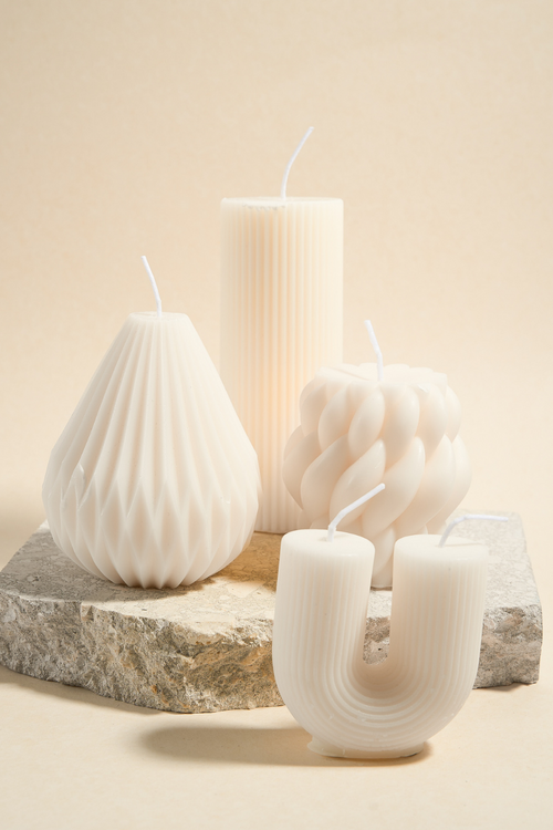 white candles