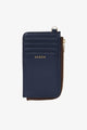 Winona Card Holder Midnight Blue Leather