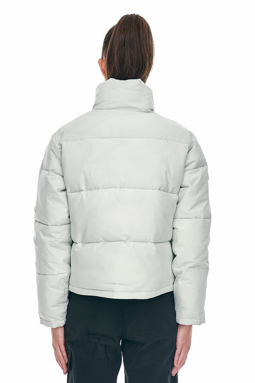 white puffer jacket