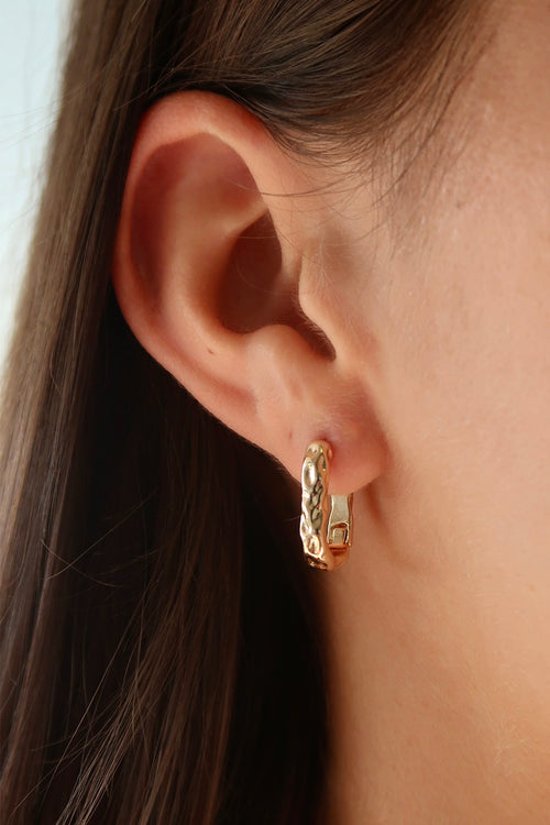 Gold Hoop Earrings