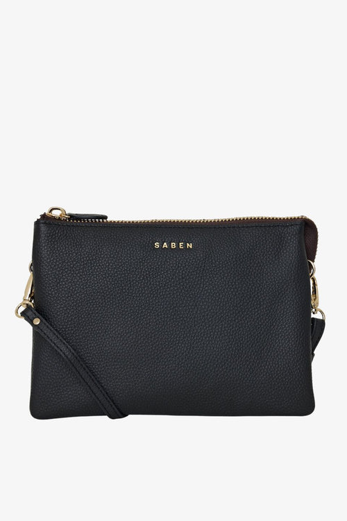 black crossbody bag