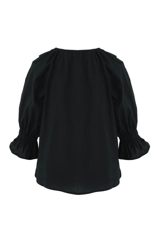 black blouse