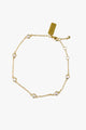 Elara Mother Of Pearl 18k EOL Gold Plate Bracelet