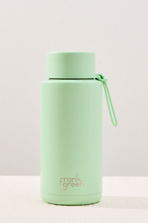 green drink bottle