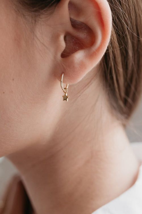 Twinkle Star Sleeper Earrings Gold ACC Jewellery Sophie   