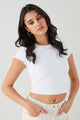 Only White Baby Rib Tee