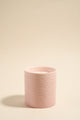 Wavy Blush Ceramic Scented Candle