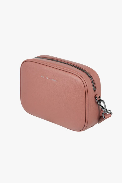 Pink crossbody bag