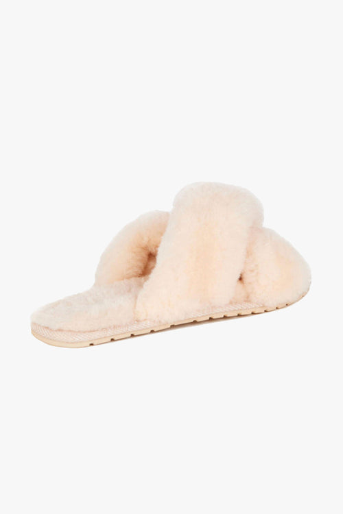 Mayberry Natural Wool Crossover Slippers ACC Shoes - Slippers Emu   