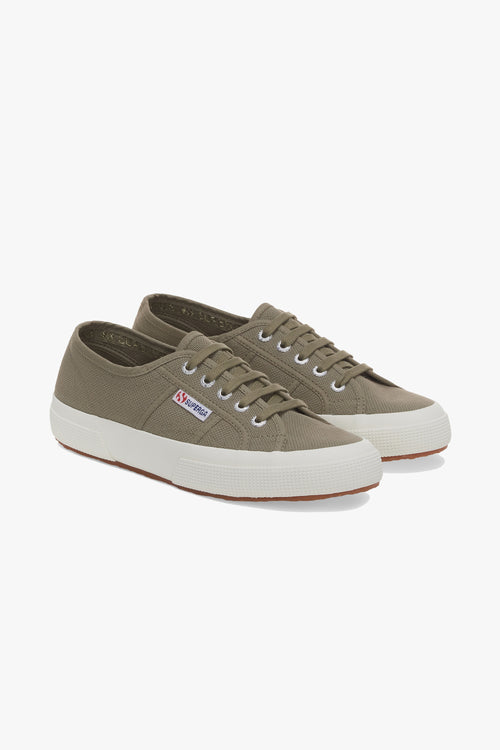 2750 Cotu Safari Green Canvas Sneaker ACC Shoes - Sneakers Superga   