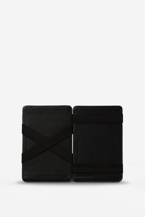 black card wallet