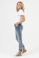 Frankie Alter Ego Blue Boyfriend Light Destructed Denim Jeans