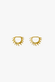 Mini Solida 18k Gold Plated Hoop Earrings