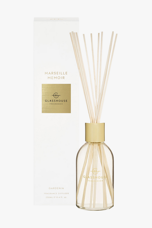 250ml Scented Diffuser Marseille Memoir HW Fragrance - Candle, Diffuser, Room Spray, Oil Glasshouse   