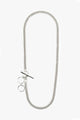 Belief Bar Hook Silver Chain EOL Necklace