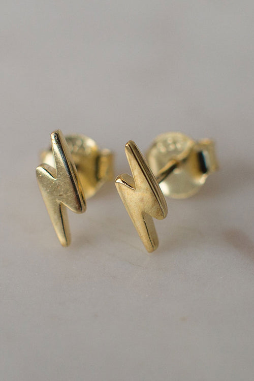 Flashy Stud Earrings ACC Jewellery Sophie Gold  