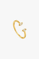 Glow Getter Adjustable Crystal EOL Gold Ring