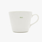 Gin White Bucket Mug 350ml HW Mugs Keith Brymer Jones   