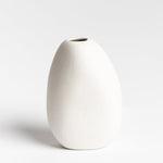 Harmie Pipi Small White Vase 10x9cm HW Decor - Bookend, Hook, Urn, Vase, Sculpture NED Collections   