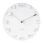 On The Edge White Wall Clock HW Art - Wall Decor, Clock, Wall Mirror Karlsson   