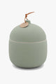 Keepsake Fresh Cut Basil 340g Large with Lid Ceramic Candle