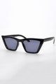 Lizette Black Frame with Smoke Lens Sunglasses