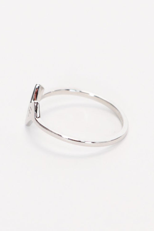 Love Heart Ring Sterling Silver ACC Jewellery Federation   