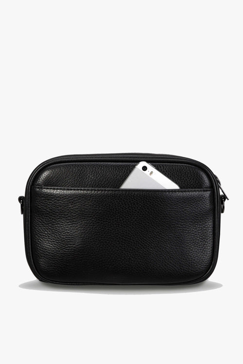 black crossbody bag