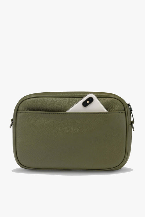 green crossbody bag