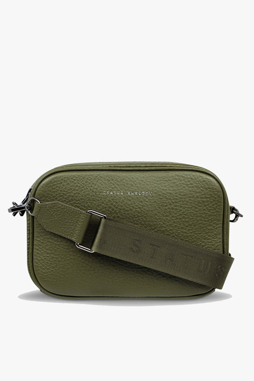 green crossbody bag