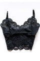 Strappy Black Lace Bralette