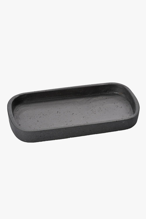 Rectangular Tray - Black 20X 10cm HW Storage - Stand, Bottle, Box, Basket, Tray Huxter   