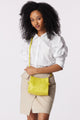 Birdie Citrine Mini Top Handle Square Crossbody Bag