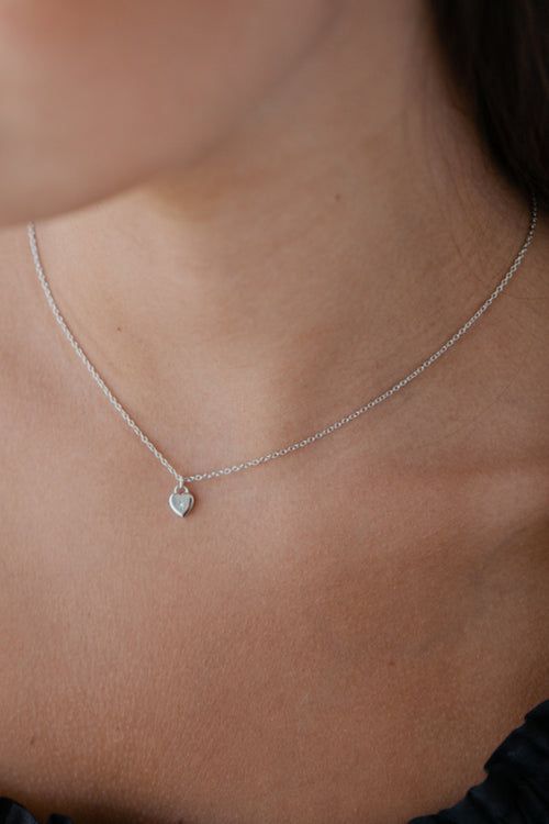 Sweetheart Silver Necklace ACC Jewellery Sophie   