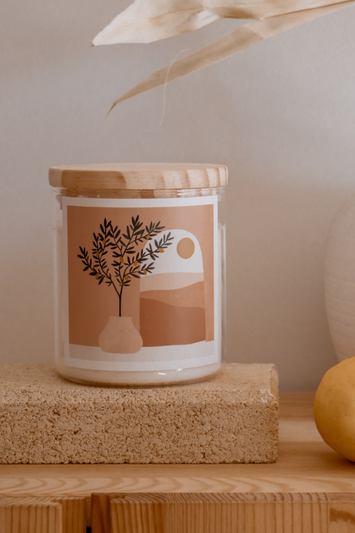 Lemon Tree Himalayas 600g 80hr Soy Candle HW Fragrance - Candle, Diffuser, Room Spray, Oil The Commonfolk Collective   