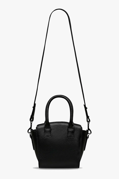 Worst Behind Us Black Leather Bag ACC Bags - All, incl Phone Bags Status Anxiety   