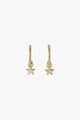 Ava Hoop Star Earring