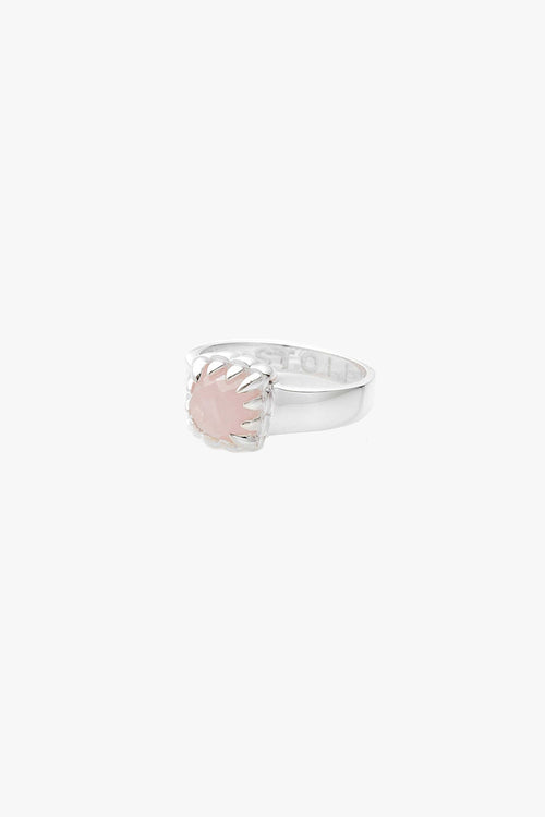 Baby Claw Rose Quartz Ring Medium N ACC Jewellery Stolen Girlfriends Club   