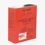 Coconut Raspberry Kaffir Lime Cake Mix HW Food & Drink The Caker   