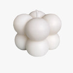 Tiny White Baby Bubble Unscented Candle HW Fragrance - Candle, Diffuser, Room Spray, Oil Nani + Co   